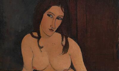Amedeo Modigliani Groot naakt