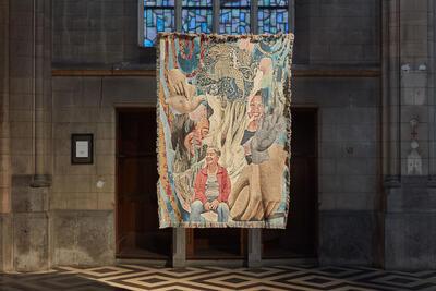Carpetland Kritische textielkunst eist lokale symboliek terug op