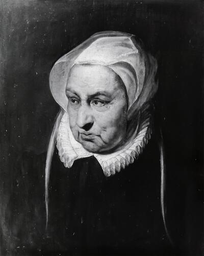 Pieter Paul Rubens  (Siegen, 1577 -Antwerpen, 1640) Portret van Jeanne Rivière (?-1596). Plantijn-Moretus