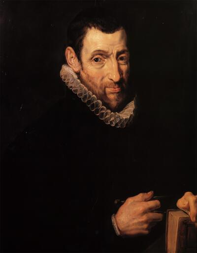 Pieter Paul Rubens (Siegen, 1577 - Antwerpen, 1640), Portret van Christoffel Plantijn. Plantin Moretus