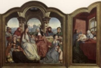 Quinten Metsys, De triptiek van de broederschap der Heilige Anna te Leuven