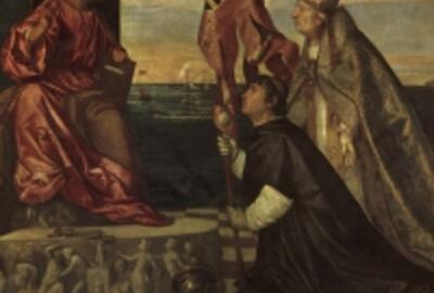 Titiaan Vecellio, Jacopo Pesaro door paus Alexander VI aan de H. Petrus voorgesteld