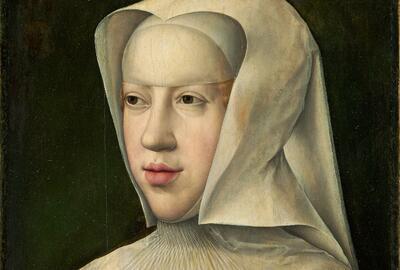 BOZAR, Bernard van Orley, Portret van Margareta van Oostenrijk, olieverf op paneel, 