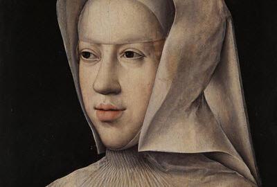 Barend van Orley (omstreeks 1488-1541 ). Portret van Margareta van Oostenrijk