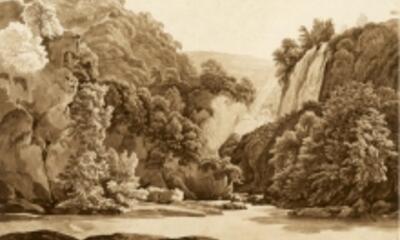 Hendrik Voogd De watervallen van Tivoli
