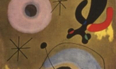 Joan Miro,  Paars van de maan