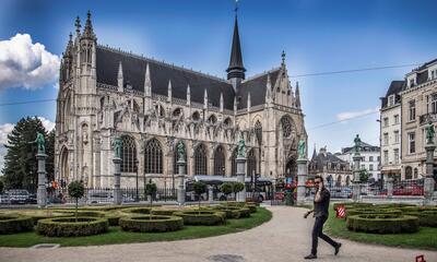 De Onze-Lieve-Vrouw-ter-Zegekerk op de Zavel in Brussel
