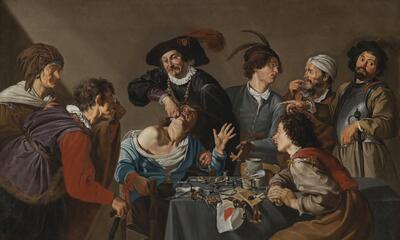 Theodoor Rombouts Vlaamse Caravaggio