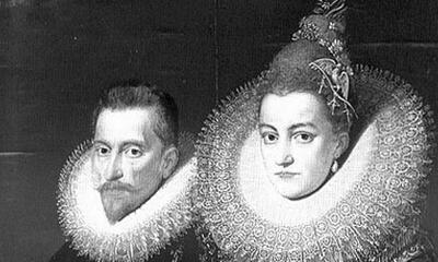 Dubbelportret van de Aartshertogen Albrecht en Isabelle, Otto Van Veen (begin 17de eeuw) 