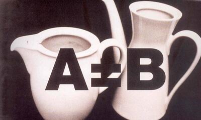 Anna and Bernhard Blume, A=B (uit de reeks I Am You), 1993-1994