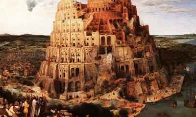 Pieter Brueghel de Oude (1525/30-1569), De toren van Babel. Habsburg