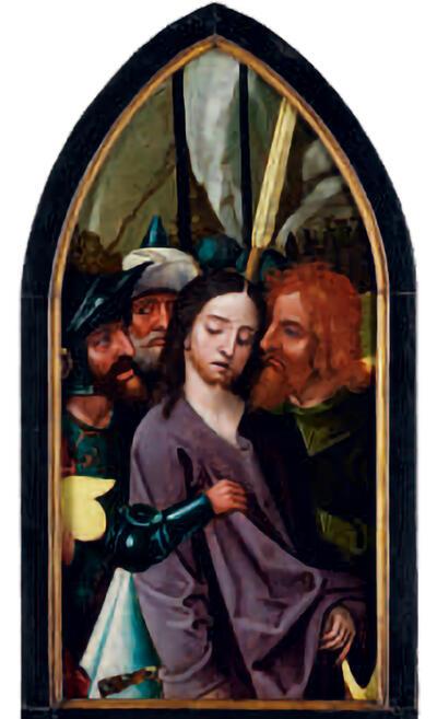 Meester Jan van Dornicke, Gevangenneming van Christus, olieverf op paneel, KASSEL, MUSÉE DÉPARTEMENTAL DE FLANDRE