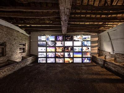 Bokrijk, De kunstinstallatie van Bob Takes toont de alomtegenwoordigheid van brood