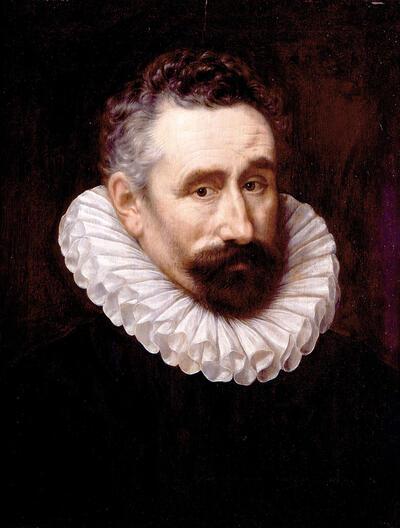 Adriaen Thomasz. Key, Portret van een man, 1585, olieverf op paneel, Musée de Flandre