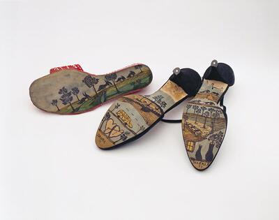 Juama Gonzales Painted shoes