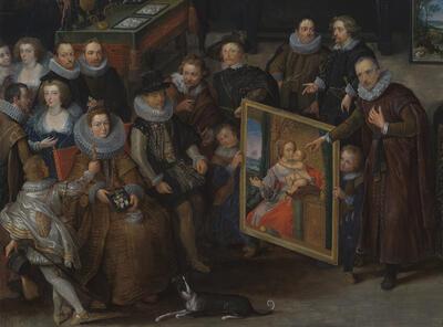 Willem van Haecht, De kunstkamer van Cornelis van der Geest