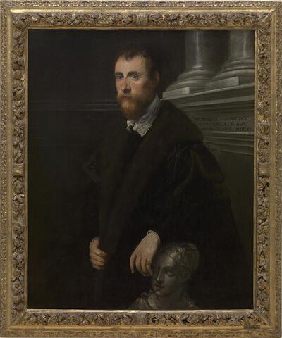 Jacopo Tintoretto, Portret van de humanist Giovanni Paolo Cornaro,