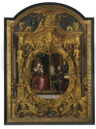 Lanceloot Blondeel (1498 -1561), Sint Lucas die de Madonna schildert
