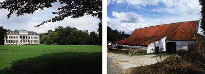 Kasteel Gorsleeuw  en Kasteelhoeve Opleeuw, Gors-Opleeuw,