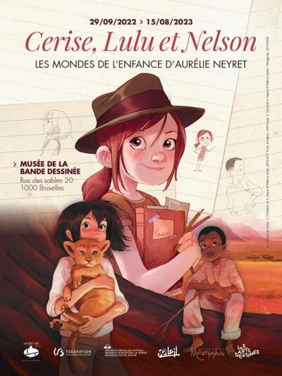 affiche Cerise, Lulu en Nelson