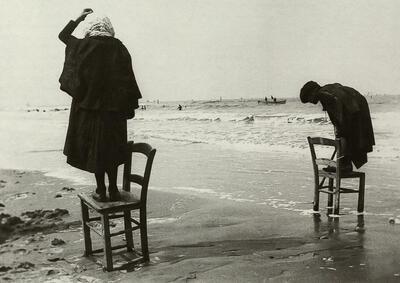 Gentse bezoekers aan de Belgische kust rond de eeuwwisseling, Fonds Vanderhaeghen, Museum voor Volkskunde, Gent, lnv. 422