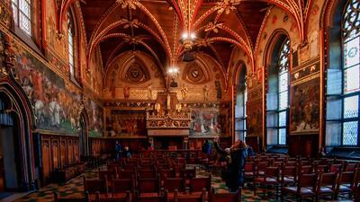 Stadhuis Brugge binnenzicht