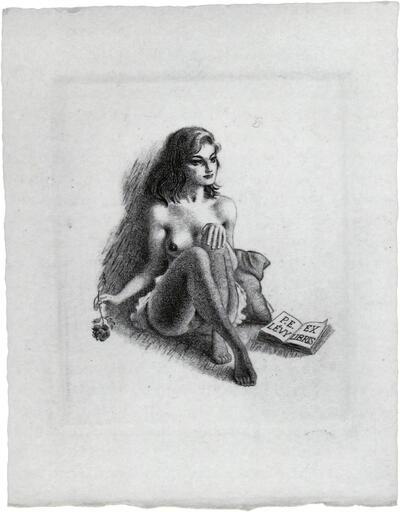 Mark F. Severin (B, 1906-1987), Exlibris P.E. Lévy