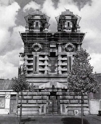 Ir. P. de Wit (technisch ontwerp), arch. E. Dieltiens (gevelontwerp), Zuiderpershuis, Antwerpen, Industriële archeologie, erfgoed