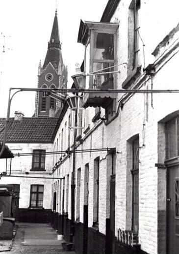De zgn. "Konijnepijp" Gouden Sterstraat, Gent. Industriële archeologie, erfgoed