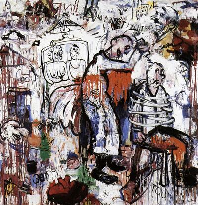 Philippe Vandenberg, La notte, expressionisme