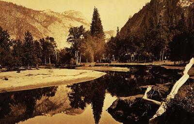 Carleton E. Watkins (VS, 1829-1916), The North Dome. Fotografie