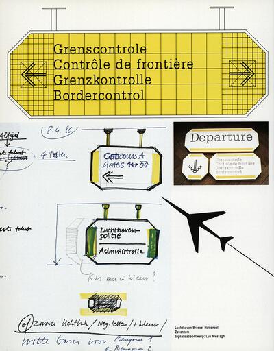 Luchthaven Brussel Nationaal, Zaventem. Design