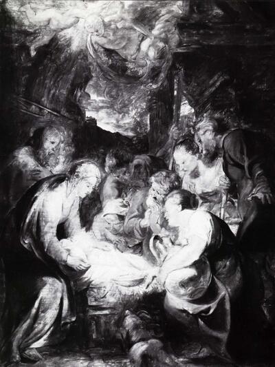 Peter Paul Rubens (1577-1640), De aanbidding van de herders, Rubenshuis