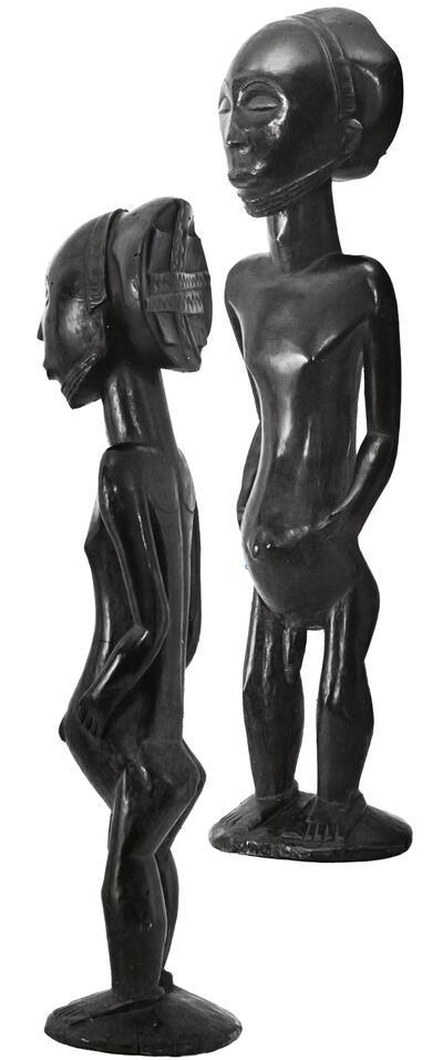 1. Voorouderbeeld, Zaïre, Luba-Hemba, Niembo-stijl. Etnografisch Museum Antwerpen