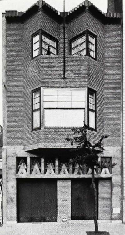 Albert Van huffel (1877-1935), De woning Paynjon, architectuur, Interbellum
