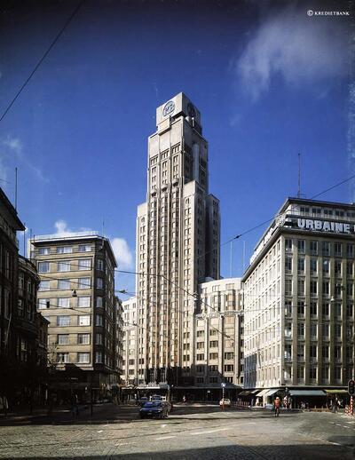 De boerentoren, Antwerpen, architectuur, Interbellum