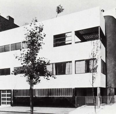 Gaston Eysselinck (1907-1953), Eigen woning in de oorspronkelijke toestand, architectuur, Interbellum