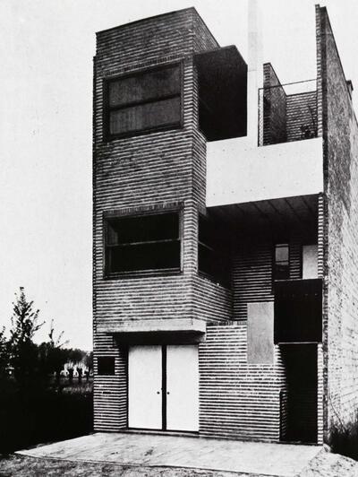 Gaston Eysselinck (1907-1953), De woning Serbruyns, architectuur, Interbellum