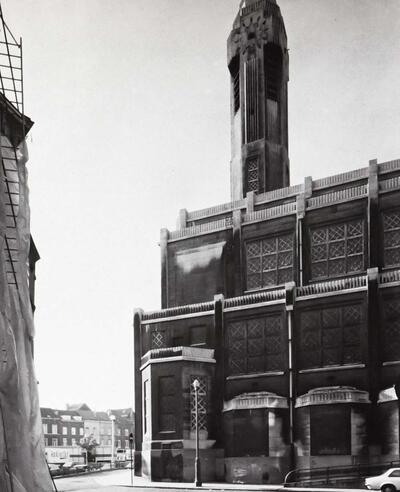 Joseph Diongre (1878-1963), De Johannes-de-Doperkerk, architectuur, Interbellum