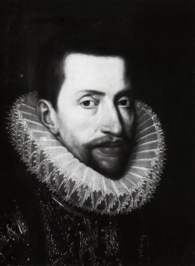 Naar Otto van Veen (1556-1629), Portret van aartshertog Albrecht. Habsburg