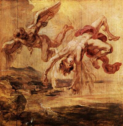 Peter Paul Rubens (1577 -1640), De val van lcarus, Habsburg
