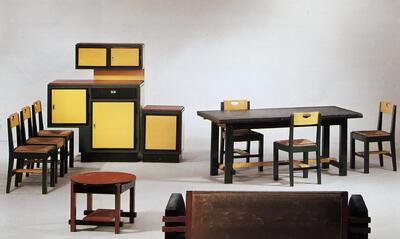Huib Hoste (Brugge, 1881-Hove 1957), Kast, meubel