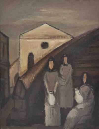 VAN OVERSTRAETEN_War - L'Escalier, 1931