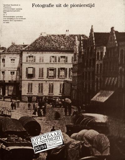 Charles D'Hoy, (België, 1823-1892), Gent, de Korenmarkt, 1868.  Fotografie