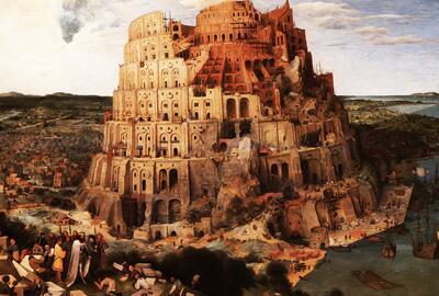 Pieter Brueghel de Oude (1525/30-1569), De toren van Babel. Habsburg