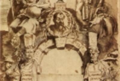 Peter Paul Rubens, Ontwerp voor het titelblad van Justus Lipsius,Opera Omnia