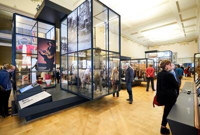 De museumzaal ‘Talen en Muziek’ is opgezet ronde orale tradities, AfricaMuseum