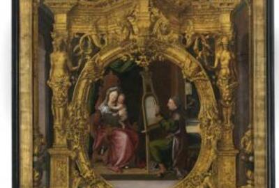 Lanceloot Blondeel (1498 -1561), Sint Lucas die de Madonna schildert