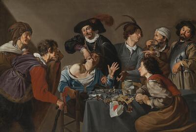 Theodoor Rombouts Vlaamse Caravaggio