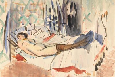 Rik Wouters, Rustende vrouw, Inv.nr. 2264, Collectie KMSKA - Vlaamse Gemeenschap